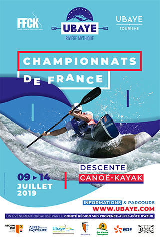 Affiche Championnat de France Descente 2019