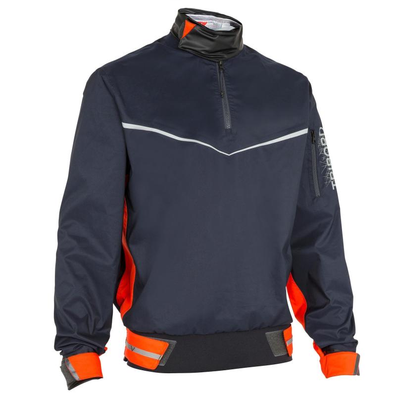 Manteau de voile imperméable enfant – 100 - Bleu, Bleu Asphalte - Tribord - Décathlon